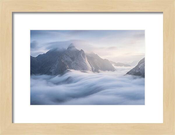 Sea Of Clouds Over Mounts