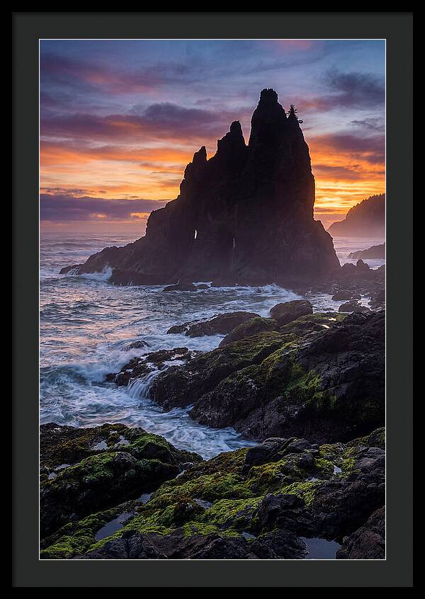 Sea Stack Silhouette