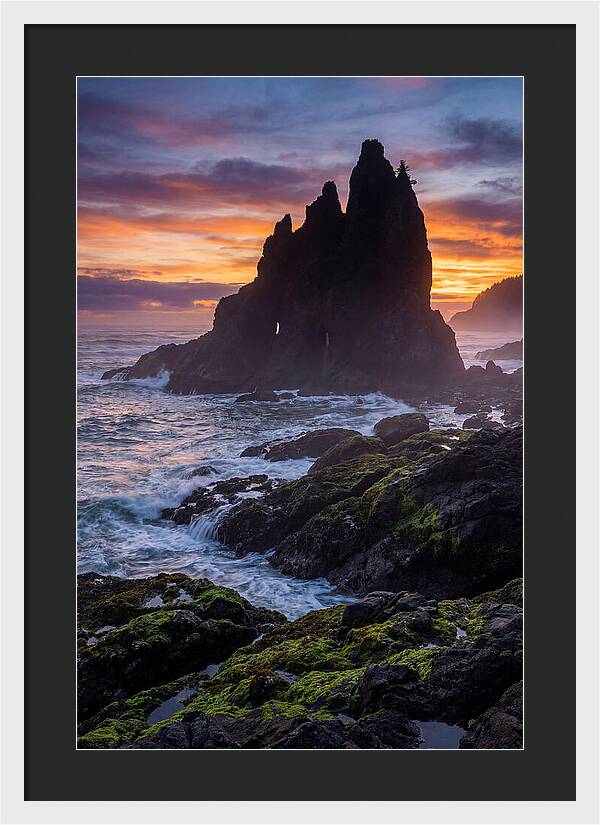 Sea Stack Silhouette