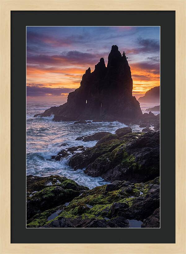 Sea Stack Silhouette