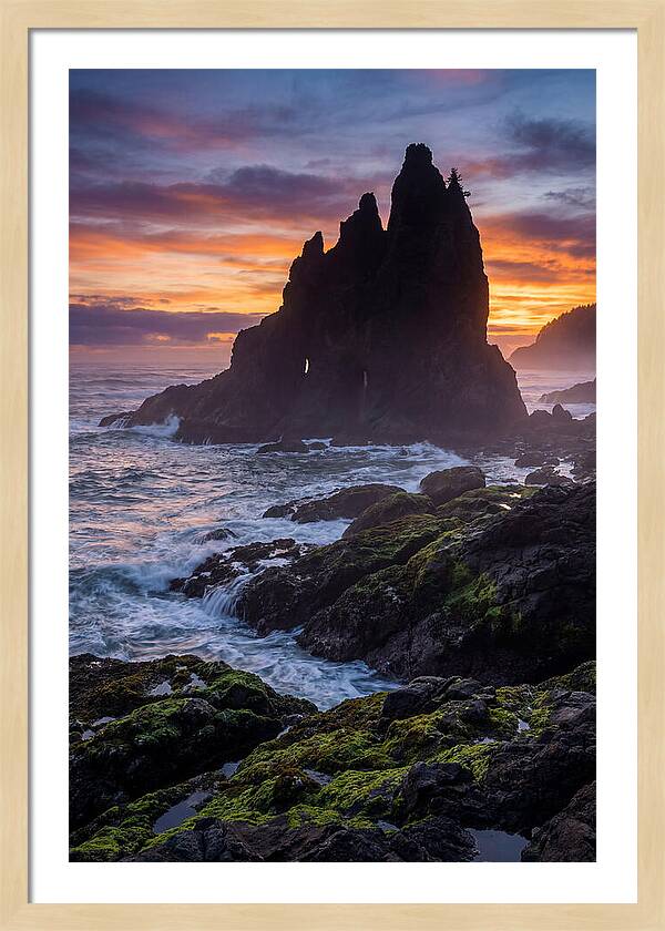 Sea Stack Silhouette