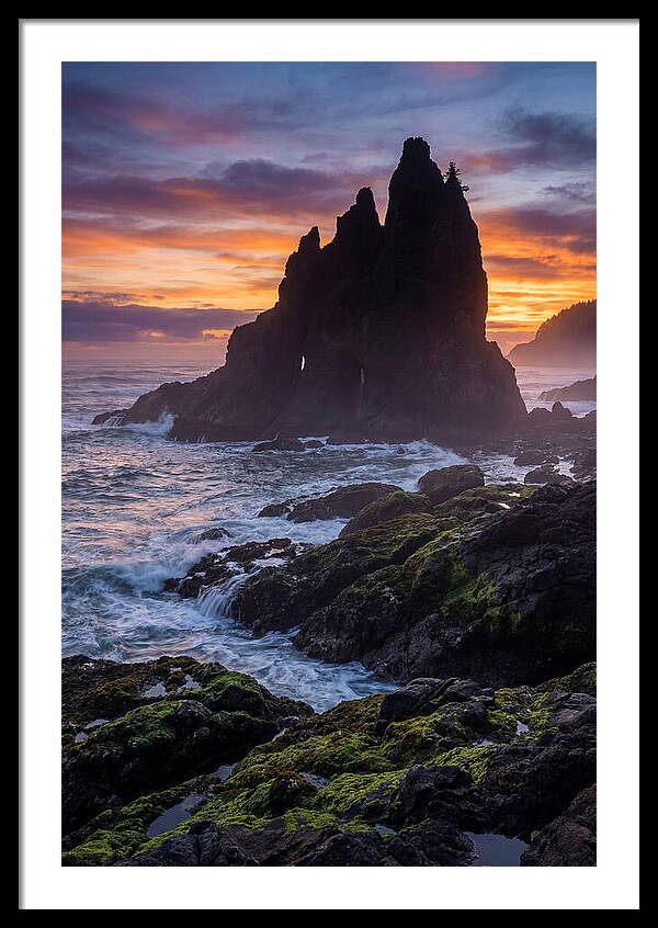 Sea Stack Silhouette