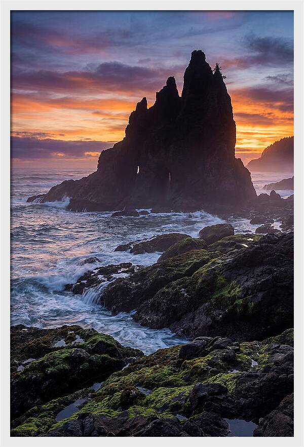 Sea Stack Silhouette