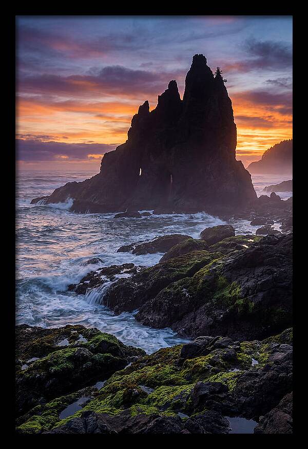 Sea Stack Silhouette