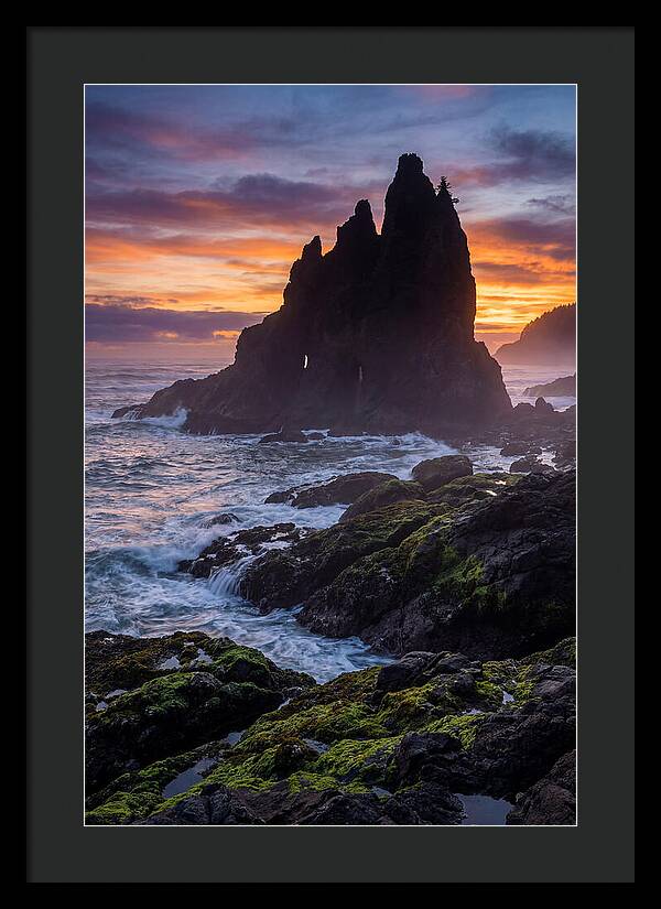 Sea Stack Silhouette