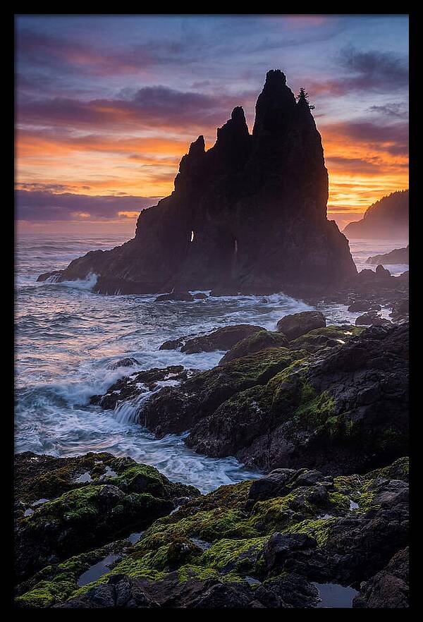 Sea Stack Silhouette
