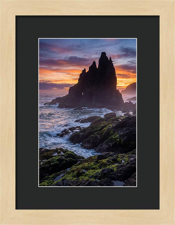Sea Stack Silhouette