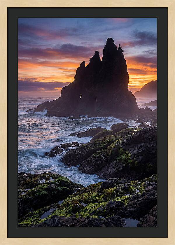 Sea Stack Silhouette