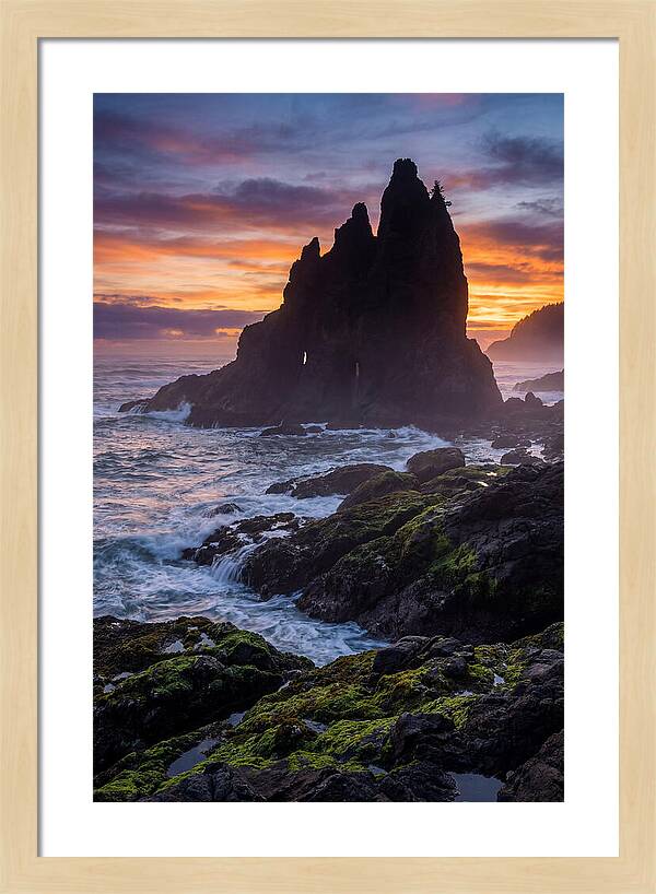 Sea Stack Silhouette