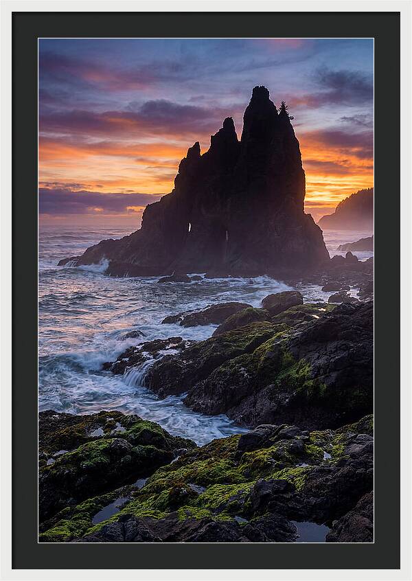 Sea Stack Silhouette