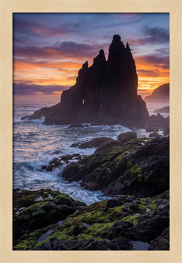 Sea Stack Silhouette