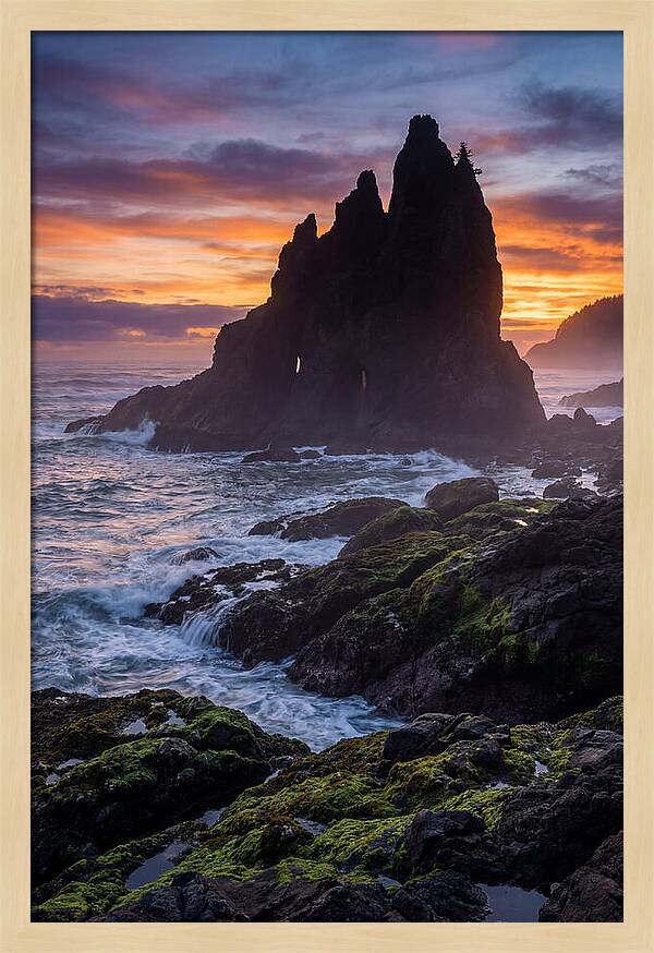 Sea Stack Silhouette