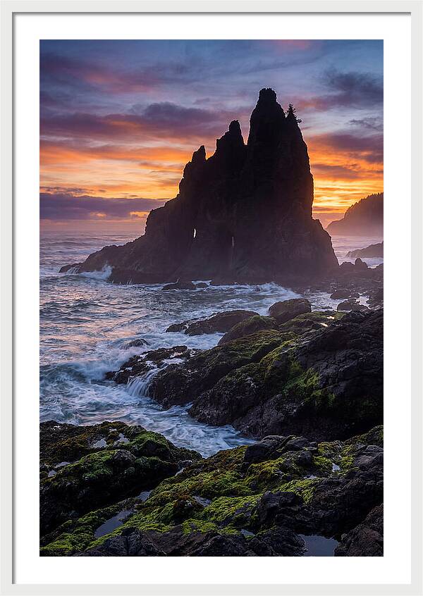 Sea Stack Silhouette