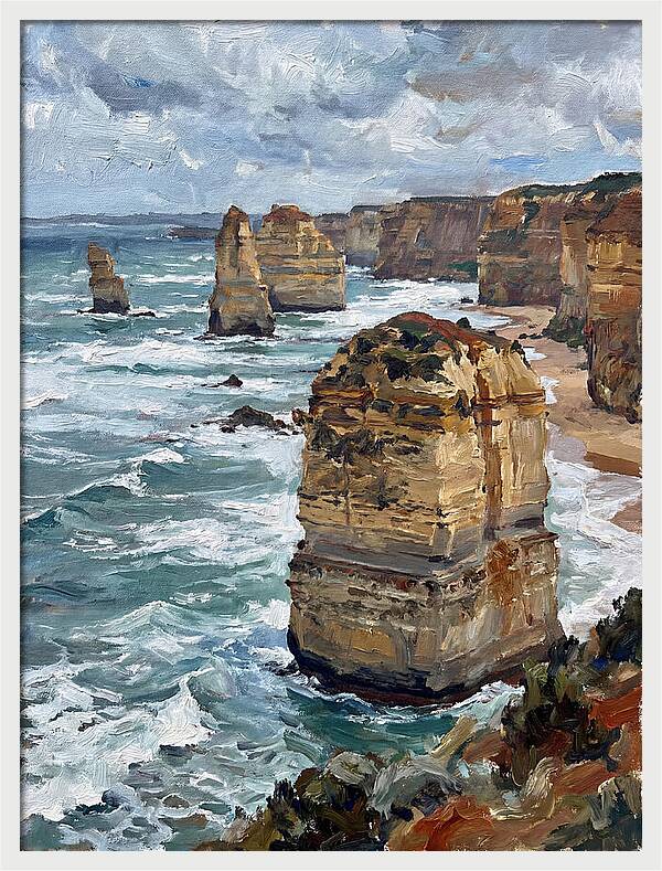 Sea Stacks By The Shore