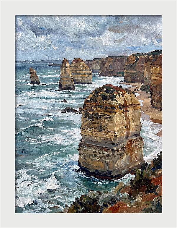 Sea Stacks By The Shore
