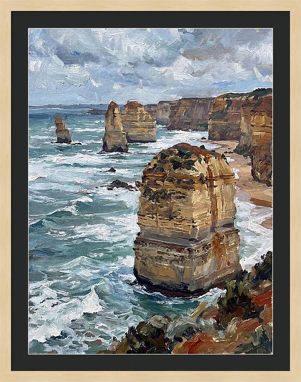 Sea Stacks By The Shore
