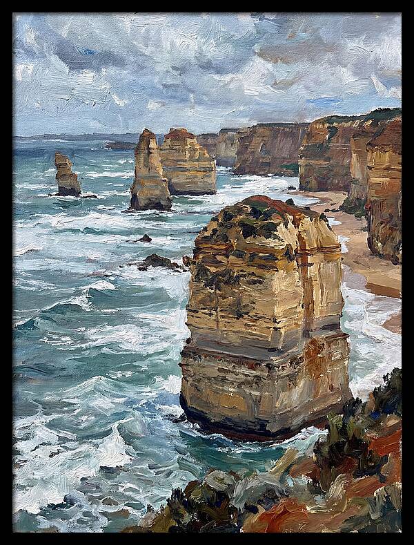 Sea Stacks By The Shore