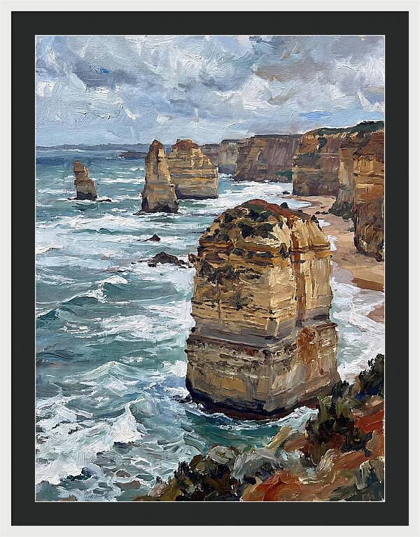 Sea Stacks By The Shore