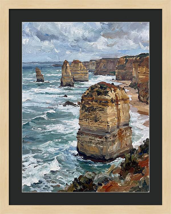 Sea Stacks By The Shore
