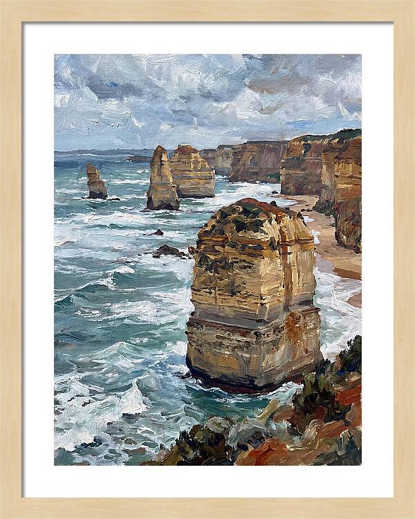 Sea Stacks By The Shore