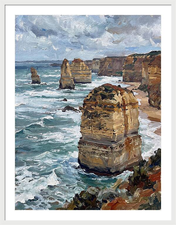 Sea Stacks By The Shore