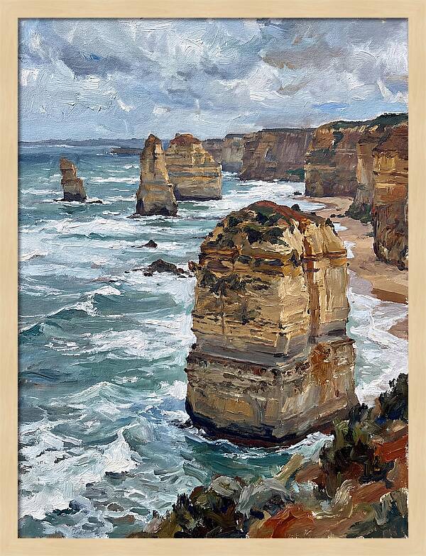 Sea Stacks By The Shore