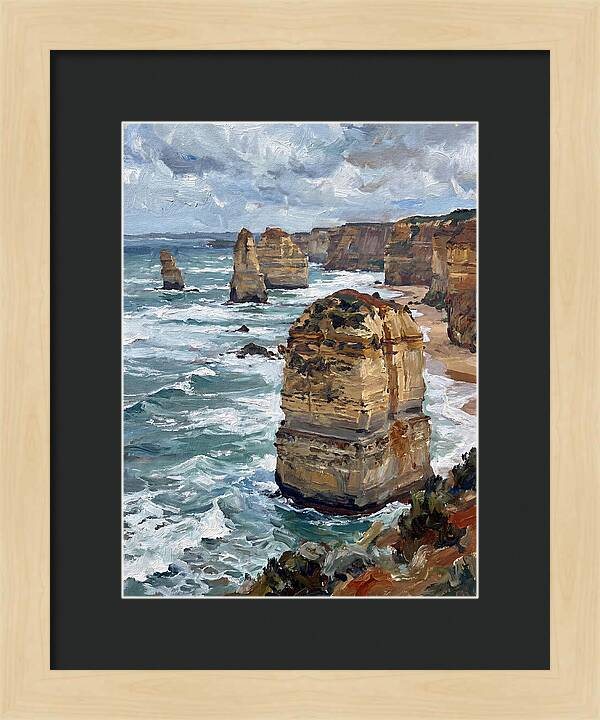 Sea Stacks By The Shore