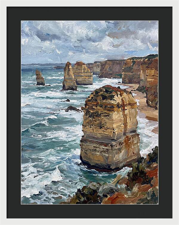 Sea Stacks By The Shore