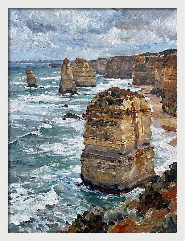 Sea Stacks By The Shore