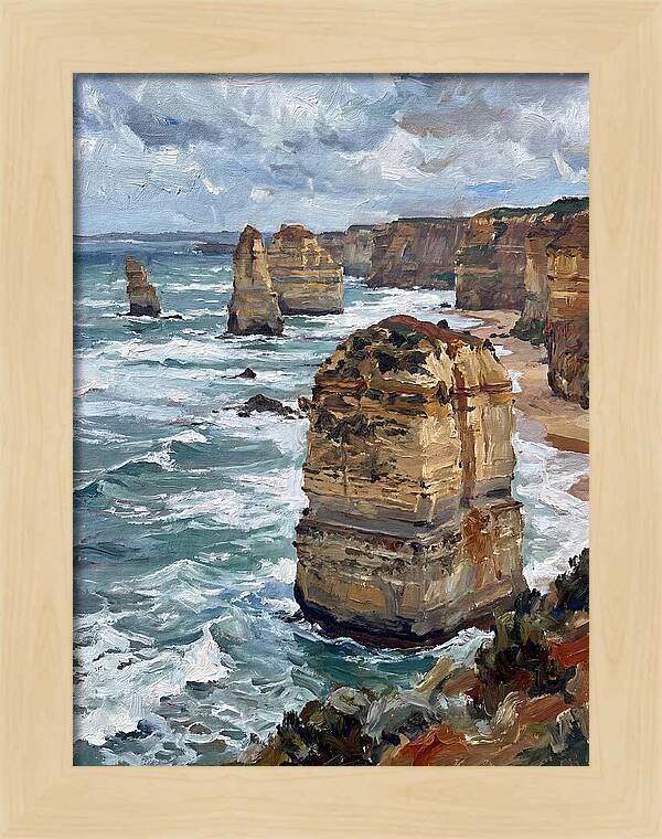 Sea Stacks By The Shore