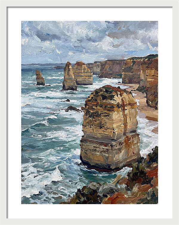 Sea Stacks By The Shore
