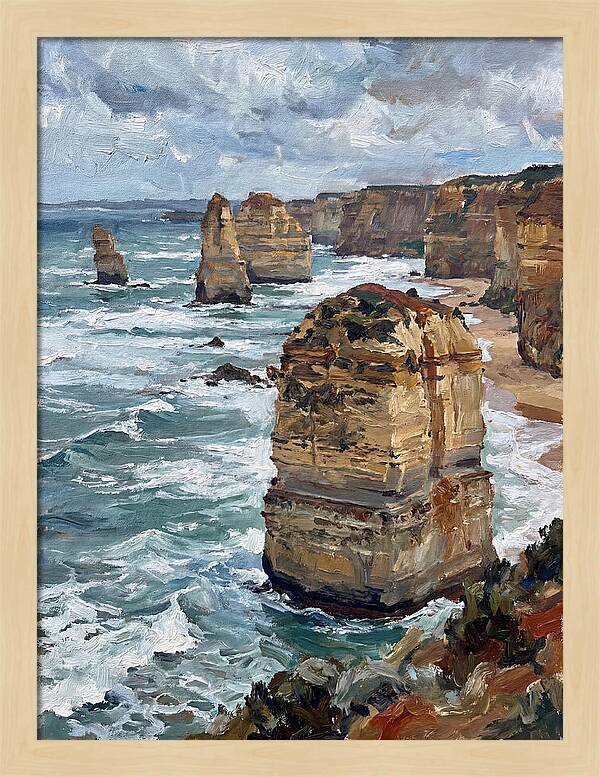 Sea Stacks By The Shore