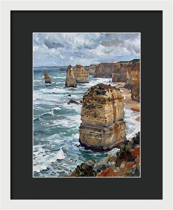 Sea Stacks By The Shore