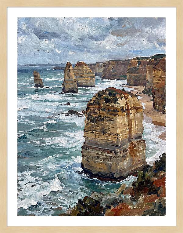 Sea Stacks By The Shore