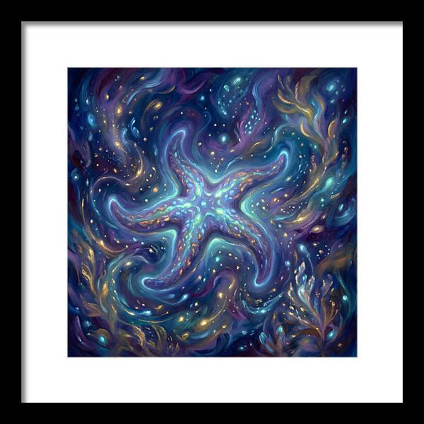 Sea Star In Cosmic Swirl