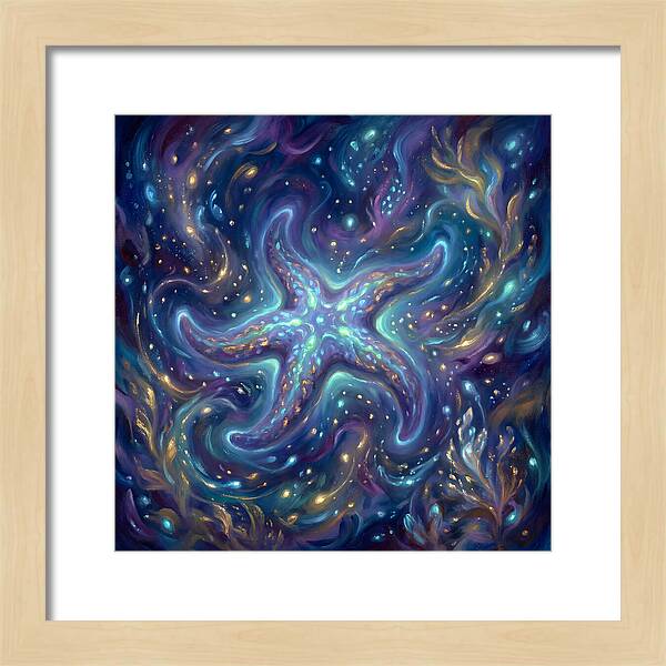 Sea Star In Cosmic Swirl