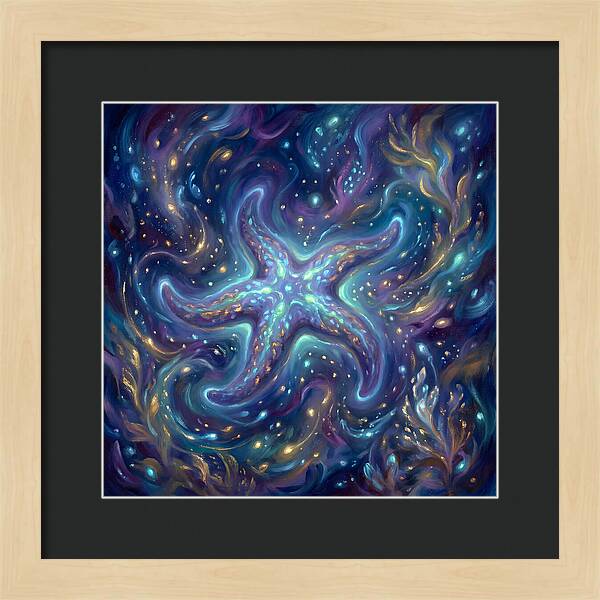 Sea Star In Cosmic Swirl