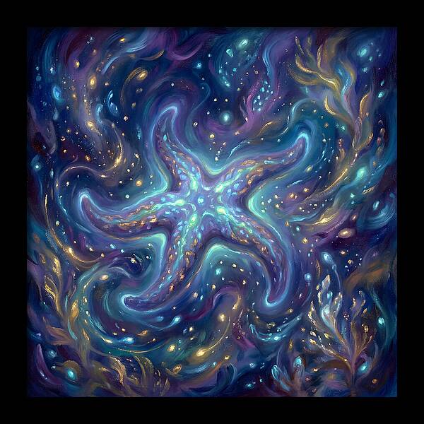 Sea Star In Cosmic Swirl