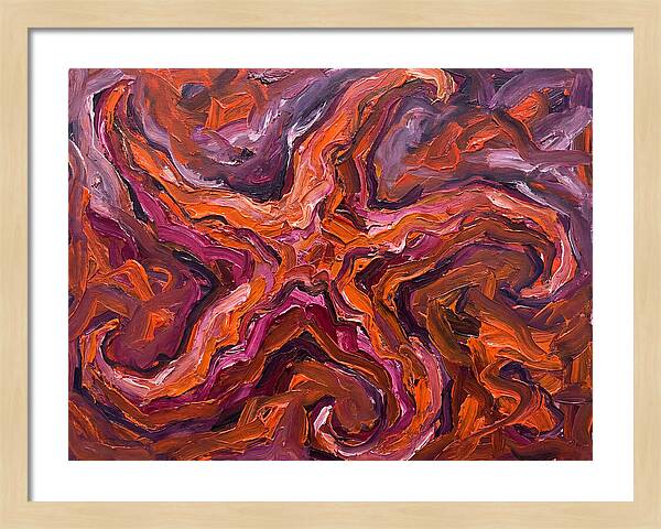 Sea Star In Expressionist Style