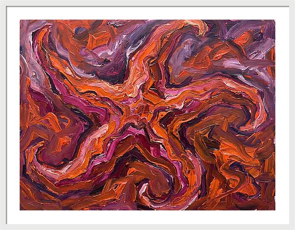 Sea Star In Expressionist Style