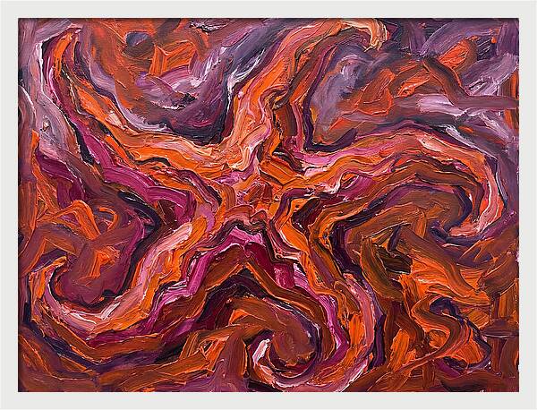 Sea Star In Expressionist Style