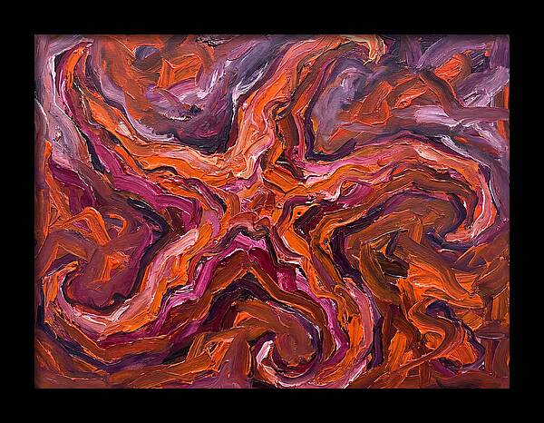 Sea Star In Expressionist Style