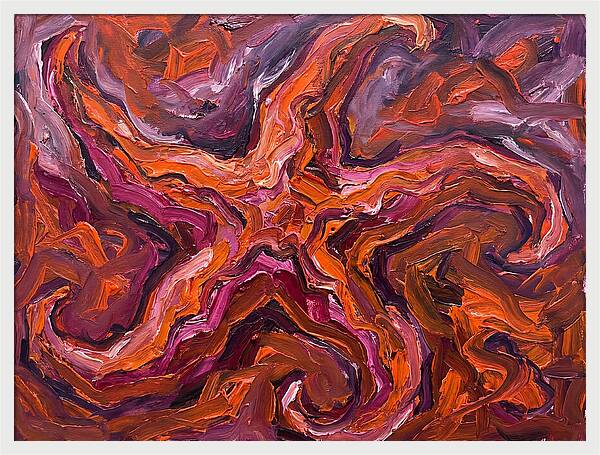 Sea Star In Expressionist Style