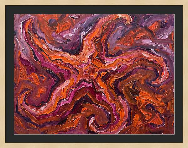 Sea Star In Expressionist Style