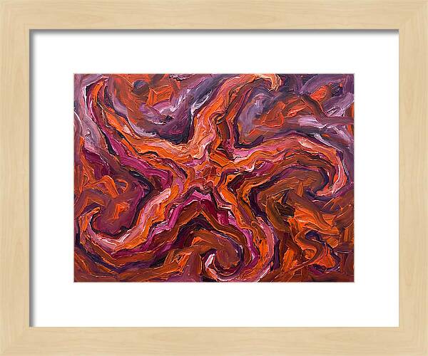Sea Star In Expressionist Style