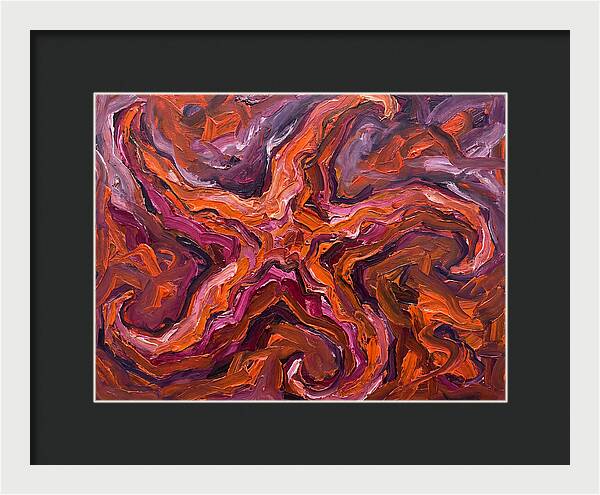 Sea Star In Expressionist Style
