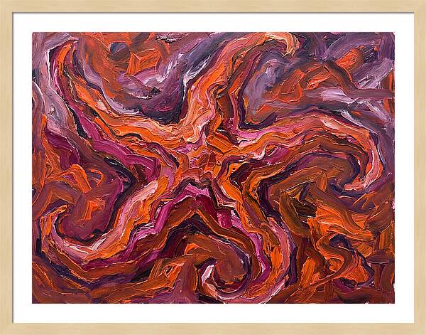 Sea Star In Expressionist Style