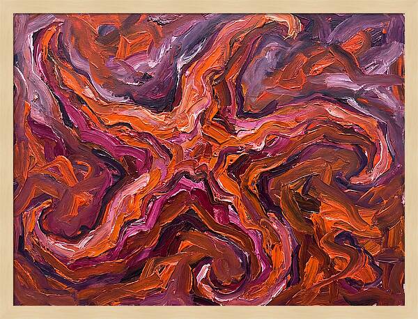 Sea Star In Expressionist Style