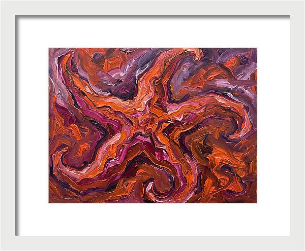 Sea Star In Expressionist Style