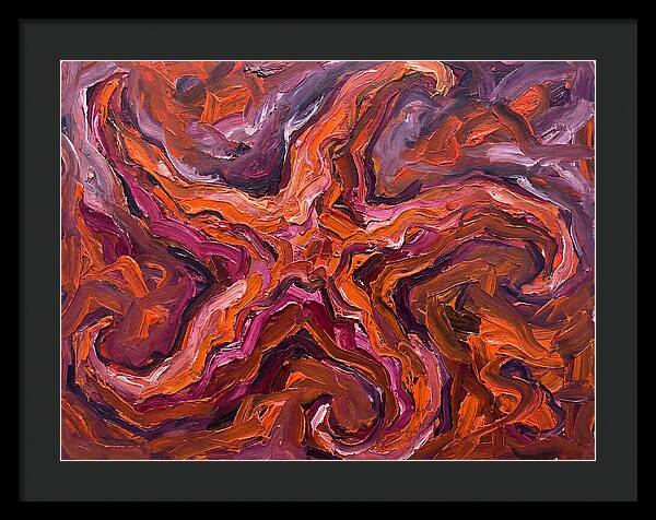 Sea Star In Expressionist Style
